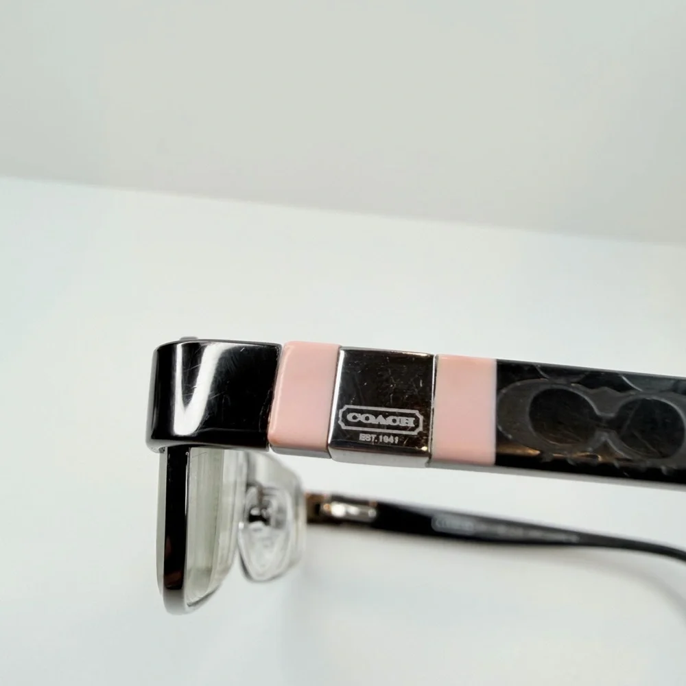 COACH BRITANY (214) DARK GUNMETAL 50•16•135 COACH GLASSES COACH EYEGLASSES FRAME